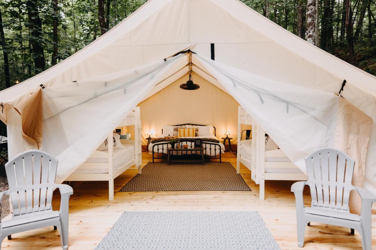 Timberline Glamping At Unicoi State Park 호텔 헬렌 외부 사진